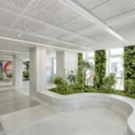 Вертикальное озеленение в отделение ProCredit Bank, г. Батуми, Грузия