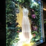 Оформление витрины из стабилизированных растений, ArtRamus бутик и творческое пространство