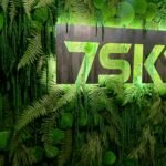 Подпись: Озеленение стабилизированным мхом и растениями, фотостудия, г. Киев